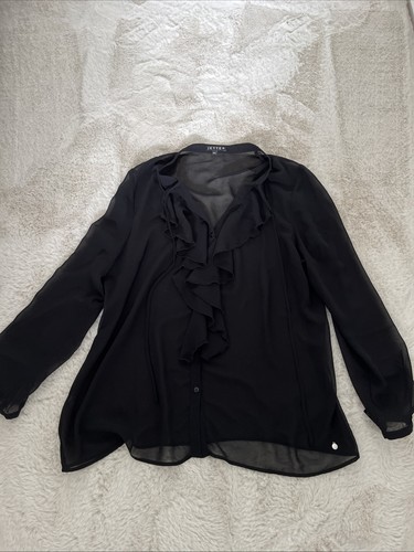 Jette bluse schwarz - gr.44,