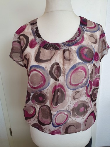 Top bluse damen - bluse, transparent