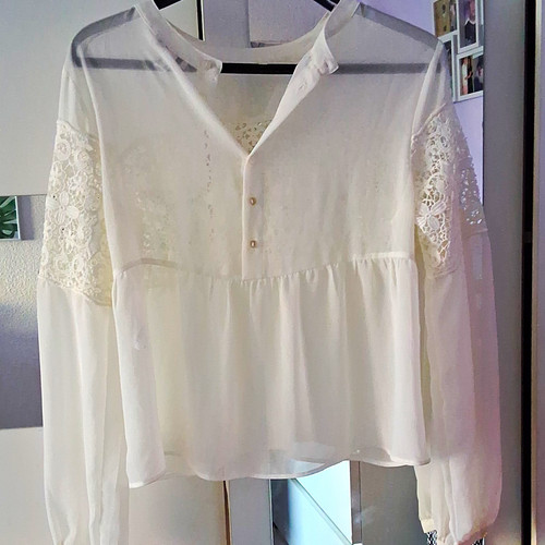 Mexx damen bluse weiß - damen,