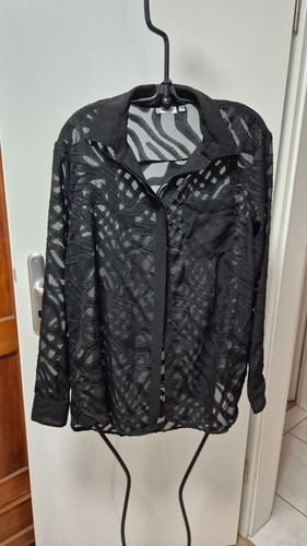 Damenbluse 38 schwarz - damenbluse, gr.