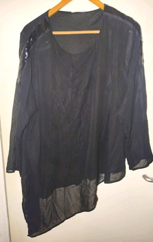 Janina damen bluse schwarz - janina, l