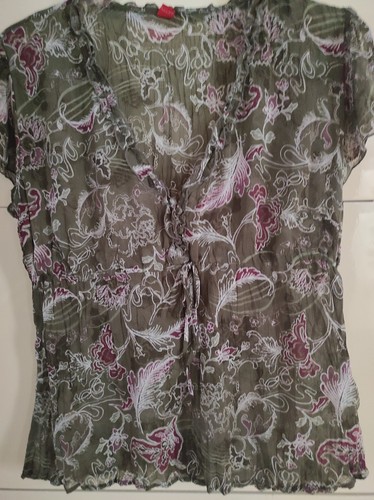 Oliver bluse khaki - bluse, weiß