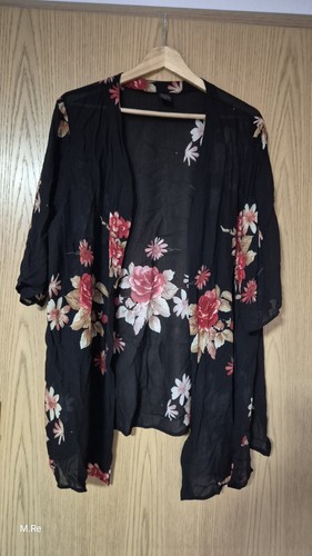 Kimono bluse transparent - kimono, gr