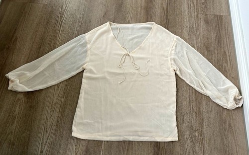 Damen bluse hellbeige - bluse,