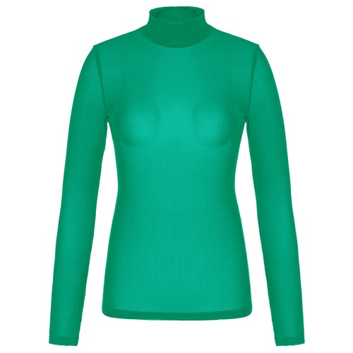 Damen langarmshirt mesh - damen,
