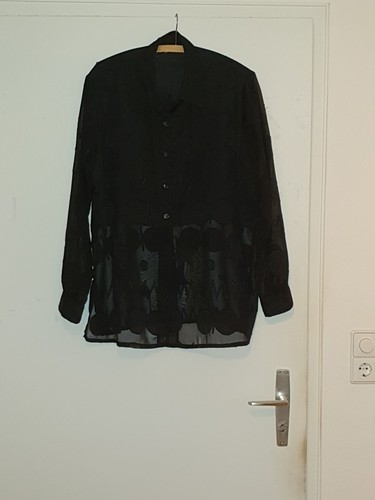 Schwarze transparente