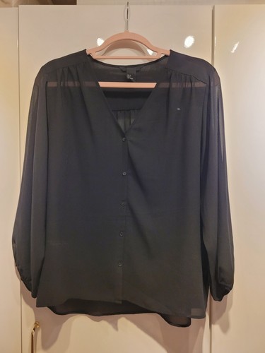 Bluse h m - 38,, schwarz