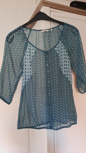 Damen bluse chiffon grün - damen, gr