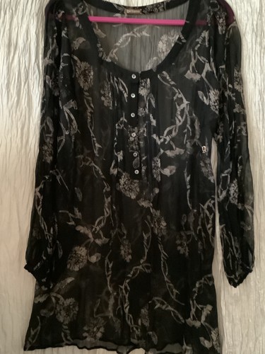 Galliano seidenbluse m - seidenbluse, m/l