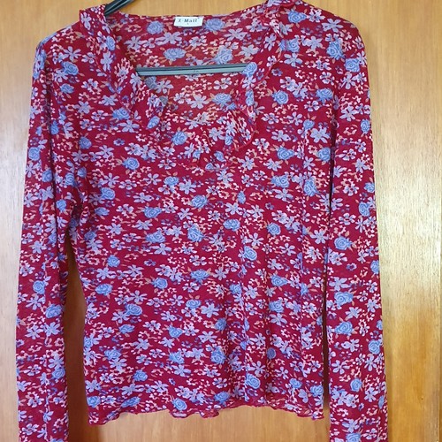 Transparente bluse - transparente,