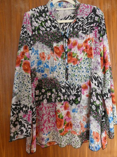 Bluse tunika m bunt - bluse,, gr.