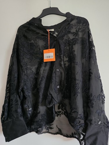 Bluse transparent spitze - bluse,