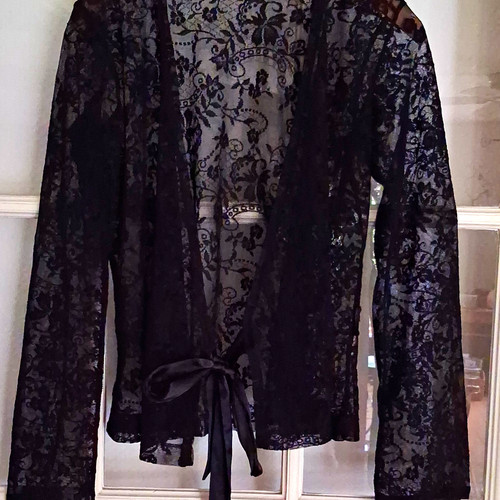 One touch spitzenbluse schwarz - touch,