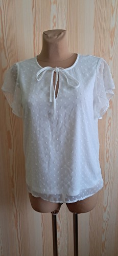 Bluse shirt 2lagig wollweiß - shirt,