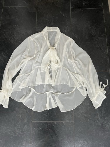 Damen bluse transparent - damen,