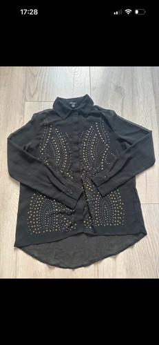 Schwarze elegante transparente