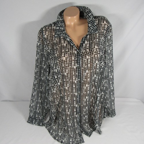 Damen chiffon bluse gr - bluse,