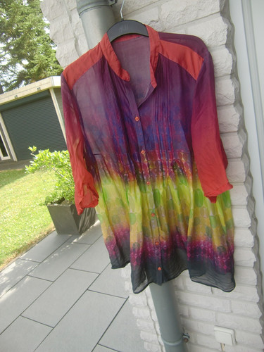 Bluse bunter farb mustermix - bluse,,