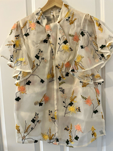 Erdem damen seiden bluse top - erdem,