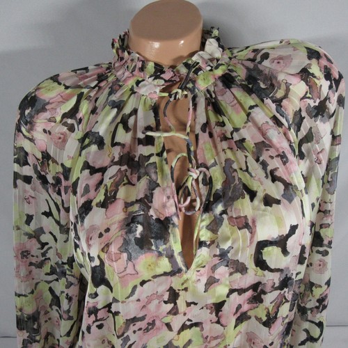Damen chiffon bluse m - gr,